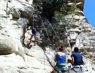 Descenso en rápel